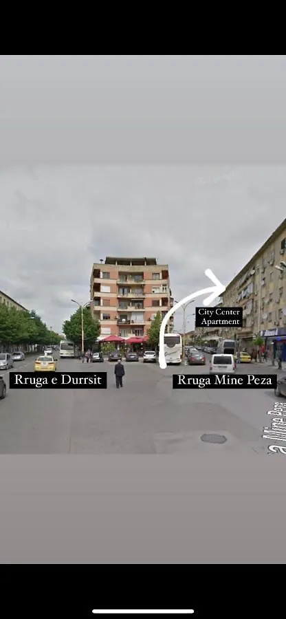 City Center Apartment Kafe Flora Tirana